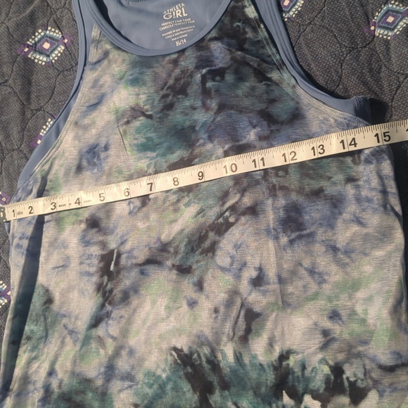 Athleta Girl Perfect Pair Tank XL tie dye - Picture 4 of 6